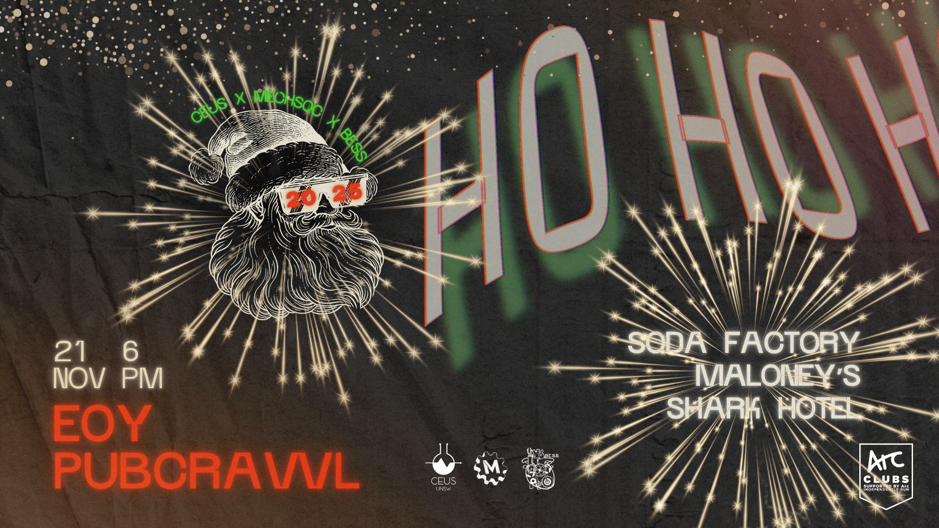 EOY Pubcrawl — MECHSOC x BESS x CEUS